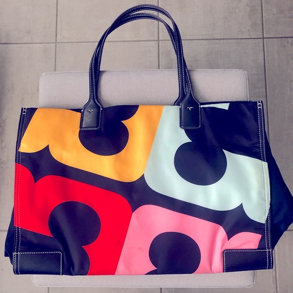 Tory Burch Handbags - Tory Burch Ella Printed Logo Tote